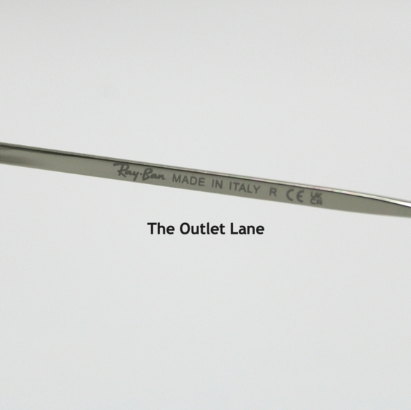 Model Display RayBan Round Metal Silver Mirror RB3447 Reflective - Picture 10 of 16